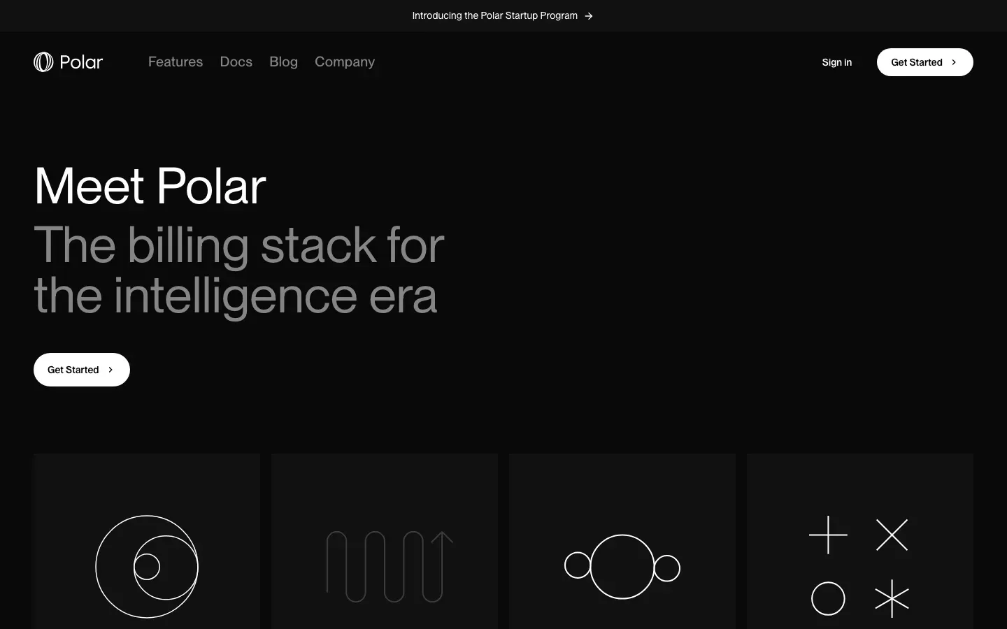 Homepage of Polar